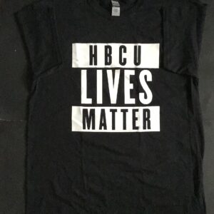 HBCU Lives Matter ss Tee - Black