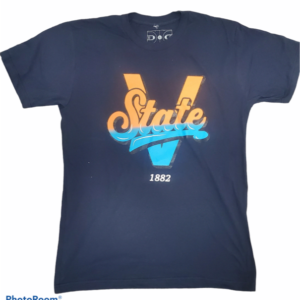 V State 1882 Navy Blue Short Sleeve Tee
