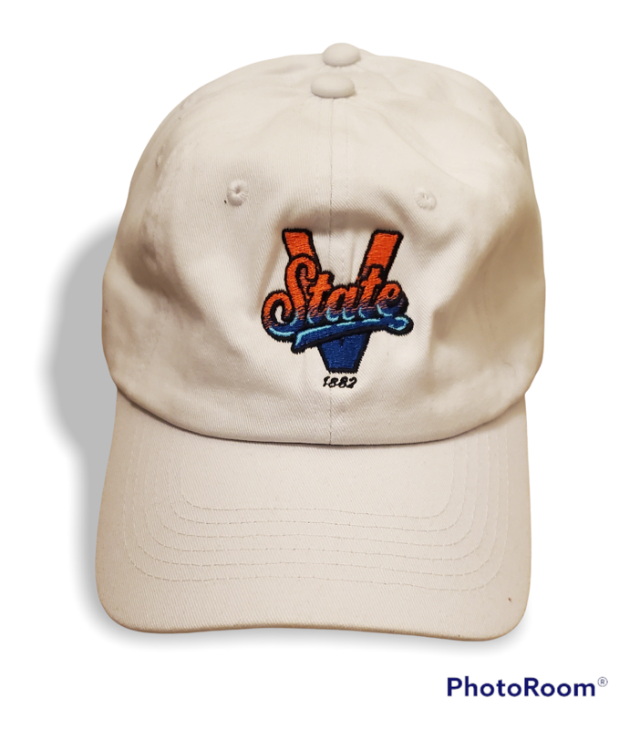 V State womens Adjustable Hat  - White