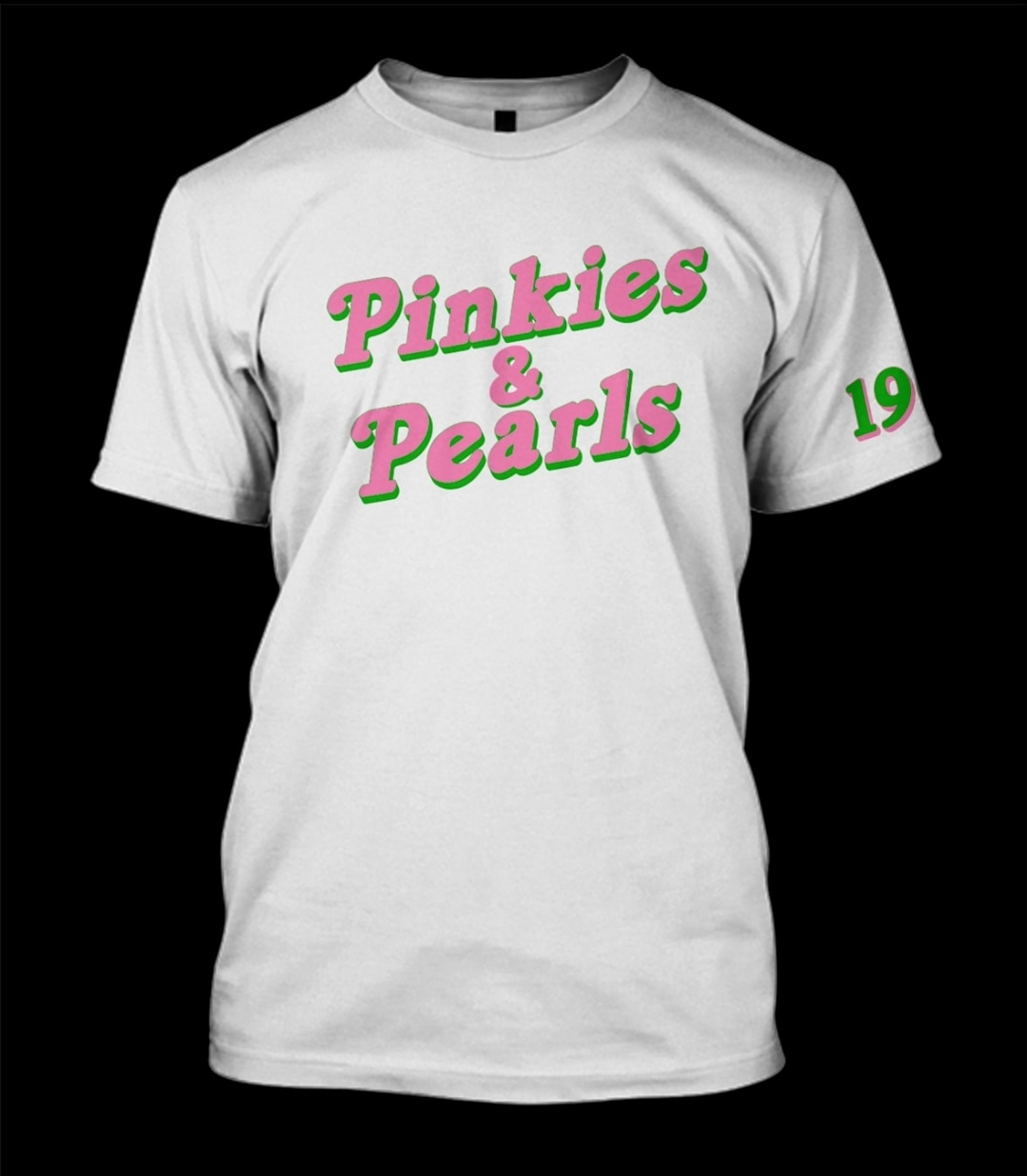 Pinkies & Pearls womens Fitted Tee